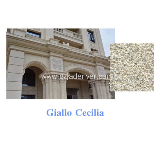 Giallo Cecilia Granite Stone for Wall